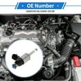 thumbnail image 2 of 1 Pc Inyector de combustible para Nissan Juke 1.6t 2011-2017 No.166001KC0A/16600-1KC0B Flujo Coincidente Boquilla de Combustible Negra, 2 of 7