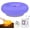 Colorful plug-in version, variant on Creative Orange Donut Atmosphere Lamp, Rechargeable Orange Donut Wall Lamp with Abs Shade, 3-Colors Touch Donut Light for Bedroom and Desk, Novel Art Deco Lamp (Colorful Rechargeable Version)