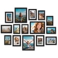 thumbnail image 1 of Marco de fotos para collage, decoración de pared, Vittanly, 15 unidades, color negro, 1 of 9