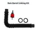 thumbnail image 5 of 1 Set Rain Barrel Connector Kit With Stretch Tube, Waterproof Rubber Gaskets And Drill Bit, Efficient Rainwater Collection Diverter For Linking 2 Rain Barrels, Ideal For Home, 5 of 5