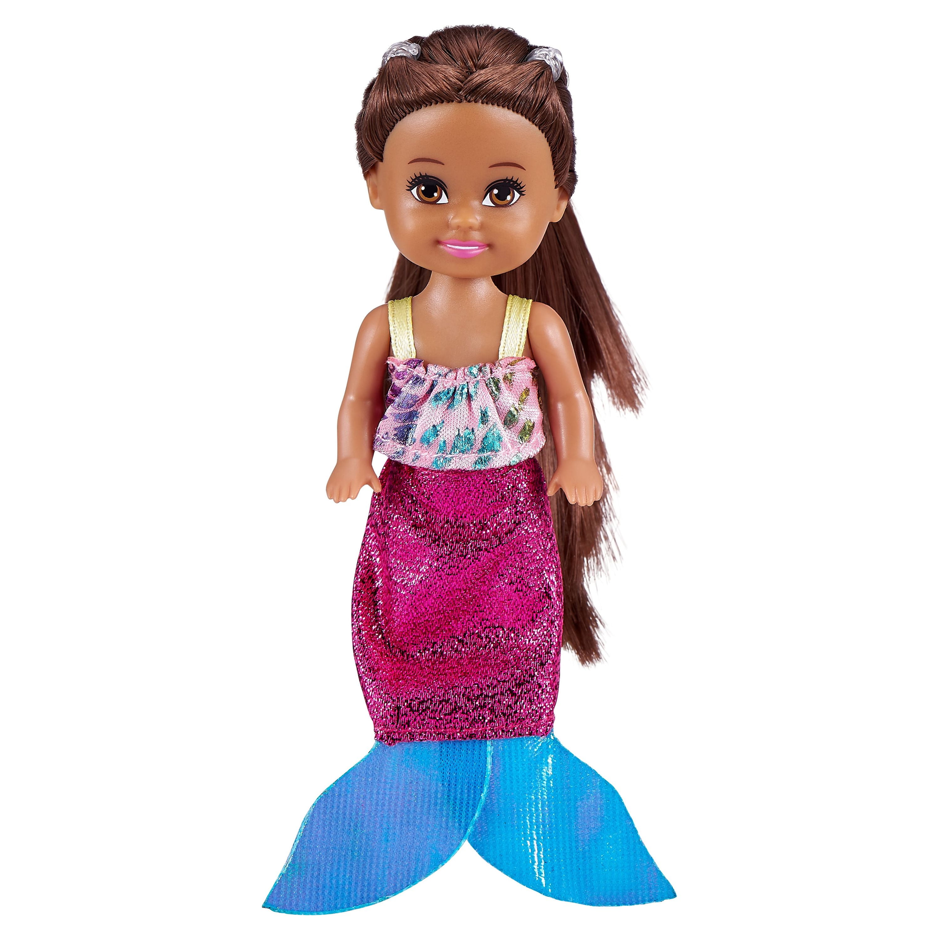Sparkle Girlz ZURU Little Friends Set of 10 Fashion Dolls For Ages 3 Plus (styles may vary)