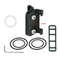 thumbnail image 1 of MYG for Bicycle Number Plate Mount Holder Triathlon Race Seatpost Bracket with Rubber Bands Lightweight PVC Easy Install Quick Release Compatible with for Most Bikes, 1 of 10