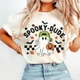 thumbnail image 1 of Chandail « Spooky Dude », Chandail d'Halloween avec Fantôme, Clip Art d'Halloween pour Garçon Enfant, Chandail d'Halloween pour Enfants, Chandail Rétro d'Halloween, Chandail d'Automne, Chandail de Saison Effrayante, 1 of 5