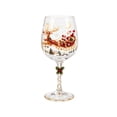 thumbnail image 2 of 3D Christmas Wine Glasses, Collectible 3D Christmas Glass Art Cup Glassware, Festive Glass Drinkware for Wine, Cocktails Holiday Table Decor Gift, 2 of 6