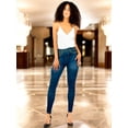 thumbnail image 2 of Pack de 2 Leggins Mujer Unitalla Mezclilla Faja Alta Estilo Pantalón Mezclilla Jegging Tiro Alto, Mallon licra Cómodos Elásticos, 2 of 4