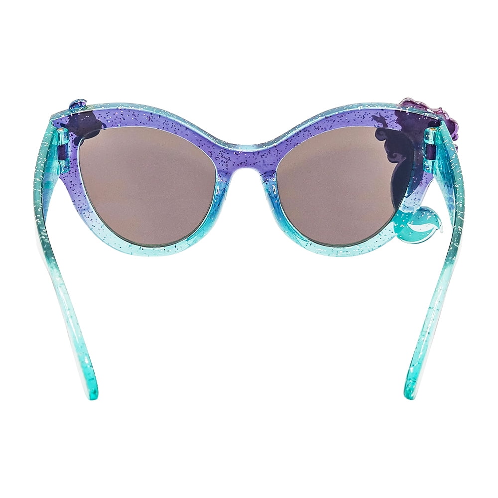 Little Mermaid Purple and Blue Gradient Cat Eye Sunglasses
