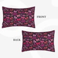 thumbnail image 2 of Lsque pink ribbon bows Pattern Pillow Case – Soft & Cozy Throw Pillow Cover, Hypoallergenic Cushion Case for Sleeping Women with Envelope Closure-20"x30", 2 of 6