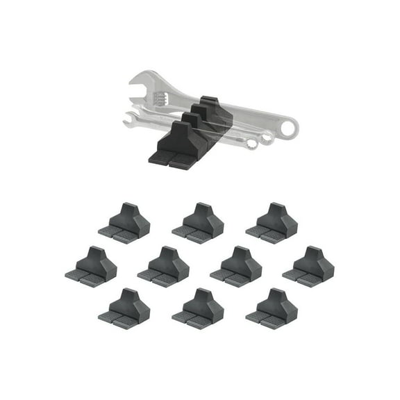 Stealthmounts Tpe Drawer Hive Spanner/wrench Holder, Black, 10 Pieces