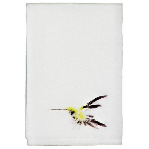 Yellow Hummingbird Guest Towel