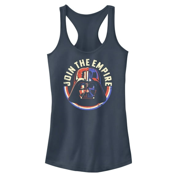 Juniors Star Wars Join The Empire Vader Racerback Tank