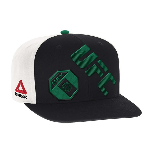 Gorra de béisbol con visera plana bordada para hombre de Reebok, color negro, talla única