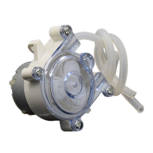 Microbomba peristáltica, pequeño motorreductor de 500 rpm, control de flujo multipropósito para tinta. Tipo A