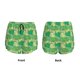 thumbnail image 3 of Balery Crocodile And Bush Pantalones cortos deportivos para mujer con forro y dos bolsillos, elásticos, para entrenamiento, gimnasio, yoga-Small, 3 of 7