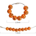 thumbnail image 2 of Sports Charms for Bogg Bag, Wooden Beads for Bogg Bag Accessories, Charms for Simply Southern Totes and Beach Tote Bag, Funny Handbag Decoration, 2 of 5