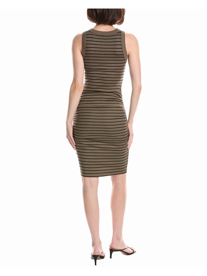 michael stars mini dress Michael Stars Greta Short-Sleeve Tiered Linen Mini Dress