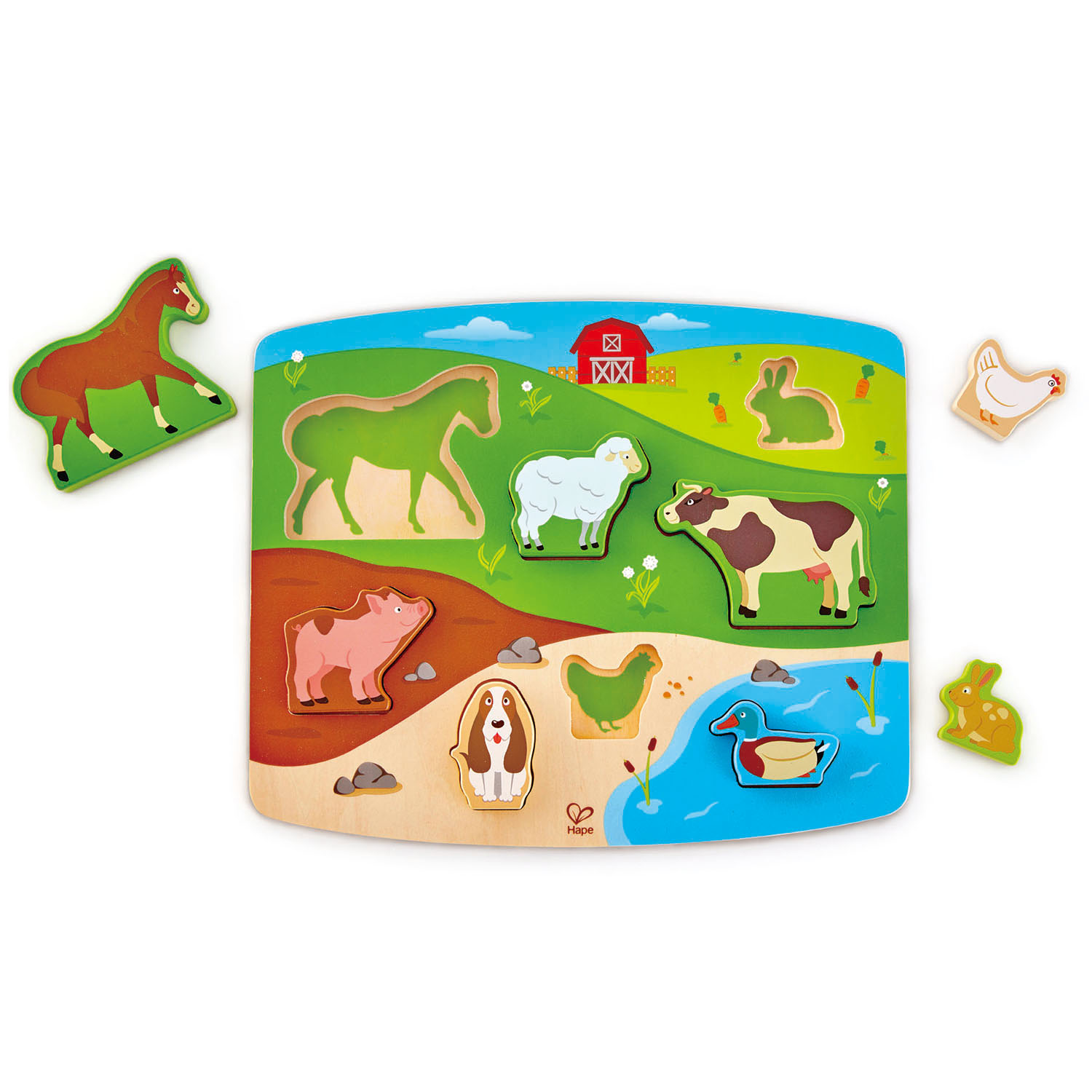 Farm Animal Puzzle & Play