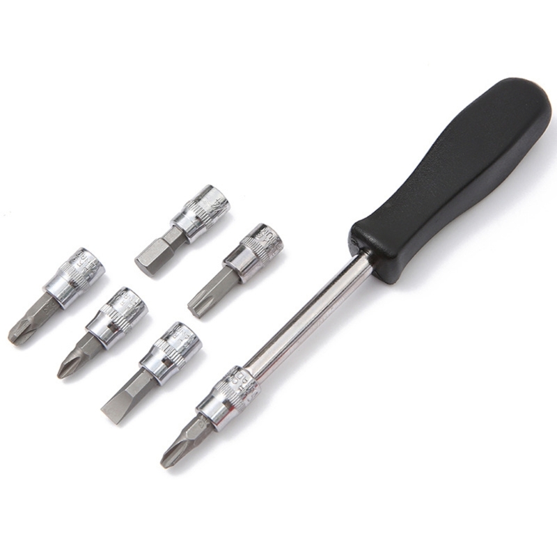 46 in 1 Auto Repair Tool Set Mechanic Hand Tool Kit Drive Ratchet Wrench Set
