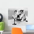 thumbnail image 1 of To Drink or Not Wall Mural by Wallmonkeys Peel and Stick Graphic (18 in W x 16 in H) WM331826, 1 of 4
