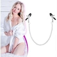 thumbnail image 5 of Body Chain Stainless Steel Nipple Jewelry Non Piercing, Adjustable Body Clamps,, 5 of 5