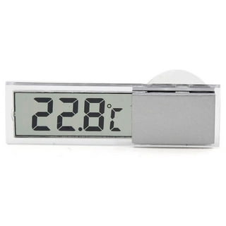 Clip On,Thermometer Auto,Auto Uhr Thermometer Armaturenbrett,Auto  Thermometer Kabellos Clip On Truck Car Lcd Thermometer Automotive Digital  Backlight