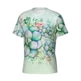 thumbnail image 3 of Rocae Succulent for Men's Moisture-Wicking Crew Tee - T-Shirt for Sports, Outdoor Activities, and Casual WearXX-Large, 3 of 9