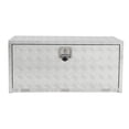 thumbnail image 2 of EDTara Lockable Aluminum Toolbox Chest, Heavy Duty Diamond Plate Storage Organizer With Keys for Trucks, Rvs, and Trailers, 2 of 6