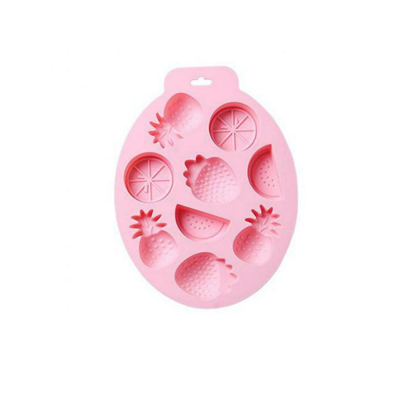 3 Pcs 3D Strawberry and Flowers Silicone Mold Strawberry Baking Mold Fruit  Fondant Mold Handmade Candy Jelly Bakeware for Baking Chocolate Pan Cake