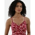No Boundaries Tiered Corset Ruffle Dress, Women’s - Walmart.com