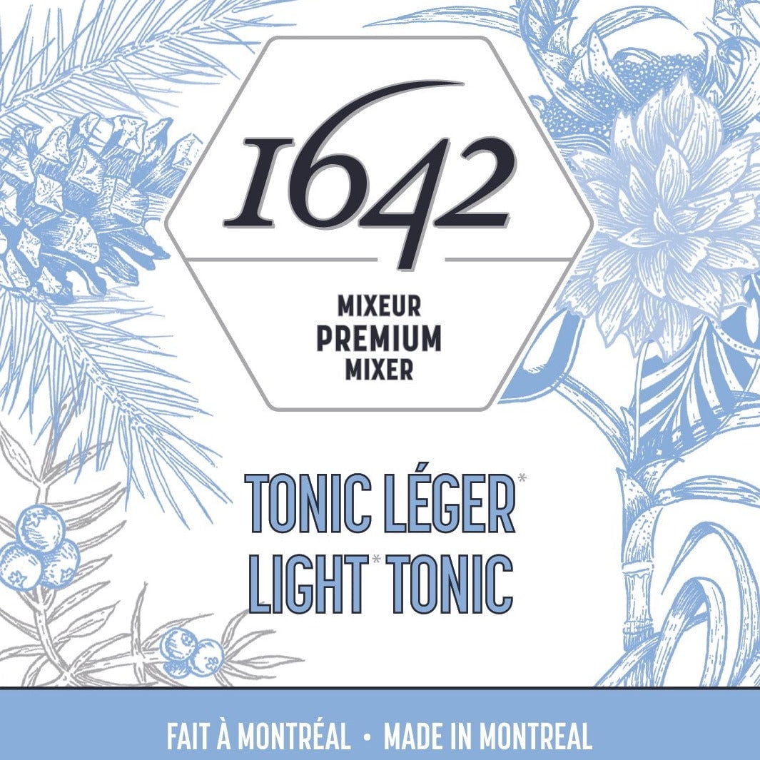 1642 TONIC LÉGER Tonic avec 25% moins de sucre