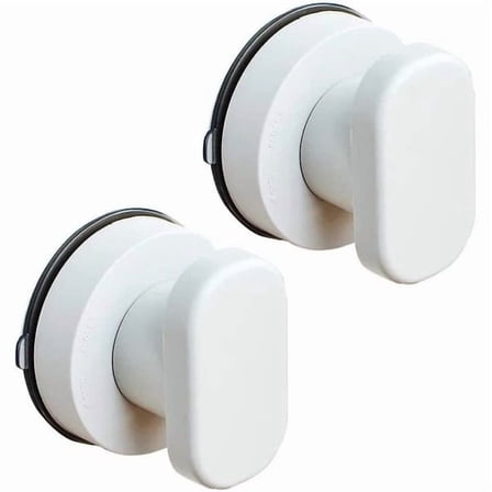 Suction cup door handle glass door handle