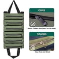 thumbnail image 2 of Super Roll Tool Roll, Bolsa enrollable para herramientas multiusos, Bolsa enrollable para llaves, Cubo organizador de herramientas de lona, ​​Portaherramientas con cremallera para colgar, Equipo para Muyoka Hogar, 2 of 6