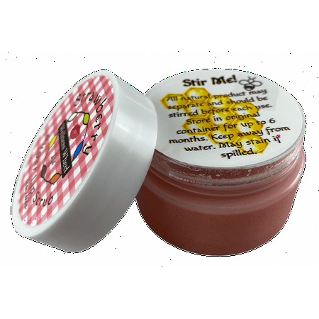 Strawberry Sugar Lip Scrub by Wellness Wheel Life