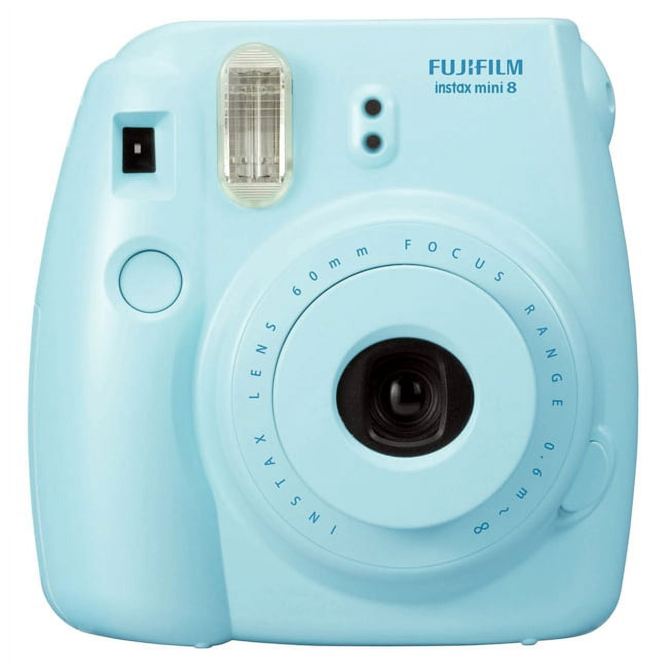 納得できる割引 8 Mini Instax Fujifilm - blue mm 60 lens: - camera Instant フィルムカメラ