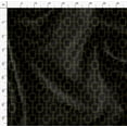 thumbnail image 4 of Soimoi Black Modal Satin Fabric Leaves & Geometric Print Sewing Fabric Yard 42 Inch Wide, 4 of 5
