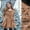 Khaki, variant on Sentmoon Heavyweight Long-length Down Coat Wool Regular Jackets for Women,Casual Fashion Winter Jackets for Women Classic Fit Coats Khaki XXXXXL Up to 50% off