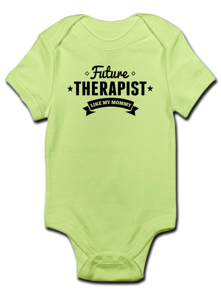 CafePress Future Therapist Like My Mommy Body Suit Baby Bodysuit 1711929101