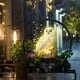 thumbnail image 4 of Lámpara colgante solar para exteriores Uonlytech, lámpara colgante con forma de búho, luz LED solar, estatua de búho para jardín, luces solares para exteriores, decoración de patio de resina nocturna., 4 of 8
