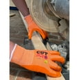 thumbnail image 4 of MCR Safety 127-92730HVM 13 gal Cut Pro Sandy Nitrile Foam Hypermax Cut Abrasion & Puncture Resistant Work Gloves, HV Orange - Medium, 4 of 4