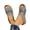 Sky Blue, variant on Women's Wedge Slippers Peep Toe Cutout Strap Arch Support Comfort Slides With Low Heel For Summer, Sky Blue