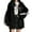 Black, variant on Womens Sweatshirts & Hoodies Girls Zip Up Hoodie Fashion Oversized Plain Hoodies Comfy Plus Size Sweatshirts Cute Jackets For Teen