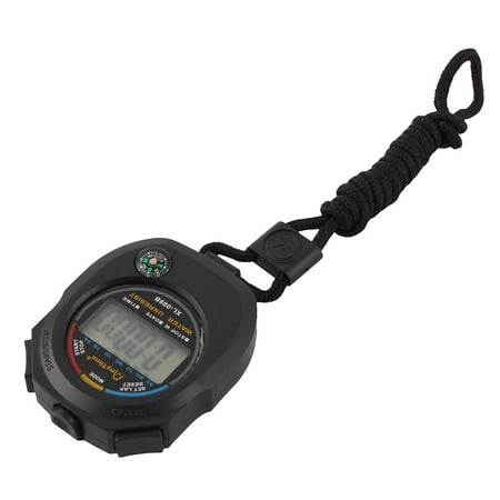 Digital Stopwatch Chronograph Sports Timer w Cord