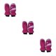 thumbnail image 4 of Ounissouiy 3 pares de manoplas para niños, guantes impermeables para clima frío con gancho, diseño grueso fácil de combinar para actividades Type1 NO1, 4 of 6