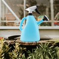 thumbnail image 4 of Hiroekza 2 in 1 Water Sprayer & Watering Can Outdoor, Lightweight Plastic Garden Watering Can for Indoor Plants, Multi-purpose Spray Bottle with Dual Nozzle Design, Modern Stylish Blue, 4 of 6
