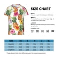 thumbnail image 2 of Wukai Hawaiian Pineappl Youth Unisex Short Sleeve T-Shirt for Boys, Girls, Teens, and Kids-X-Small, 2 of 7
