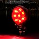 thumbnail image 4 of LED Tail Light Brake Rear Lamp with Mounting Fixing Screw Rod Universal for 12V MotorcycleBlack Housing Red Lens, 4 of 5