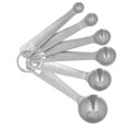 thumbnail image 4 of Premium Heavy Duty Stainless Steel Measuring Spoons, Set Of 6, Metric And US Measurements, For Dry And Liquid Ingredients, Baking And Cooking, 4 of 8