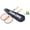 Orange 2pcs (Free Bag), variant on SALYWEE SF Full Carbon Fiber 6U G5 Green Pro Badminton Racket 28-32LBS, Free Accessories