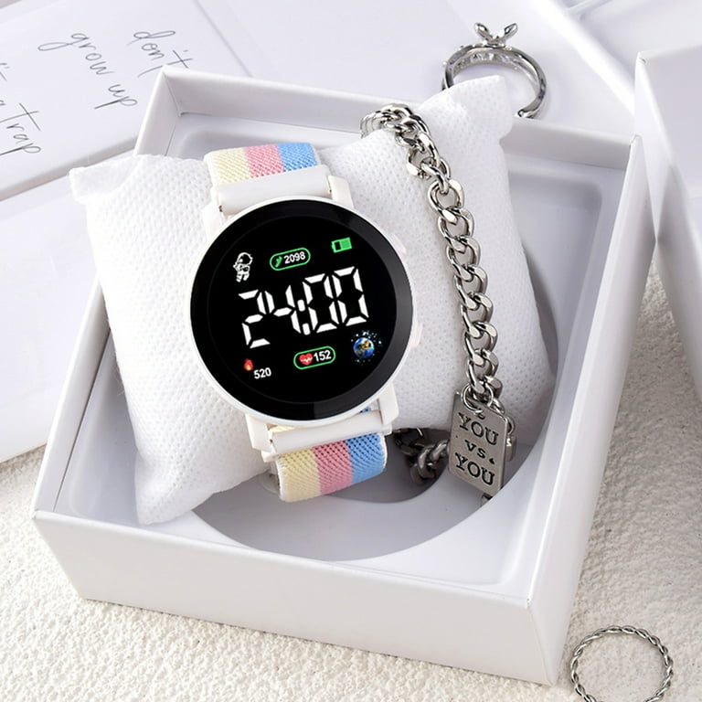 Led watch date sale