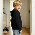 thumbnail image 5 of Abcomgle Boys Zip Up Jacket with Hood Waffle Knit Full-Zip Jacket for Boys Raglan Long Sleeves Jacket Sweatshirt Boy Trendy Fall Hooded Hoodies for Boys with Pockets, 5 of 6