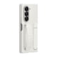 thumbnail image 5 of Funda de silicona para Samsung Galaxy Z Fold 6 con soporte, color blanco, 5 of 6